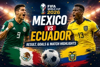 Mexico vs Ecuador