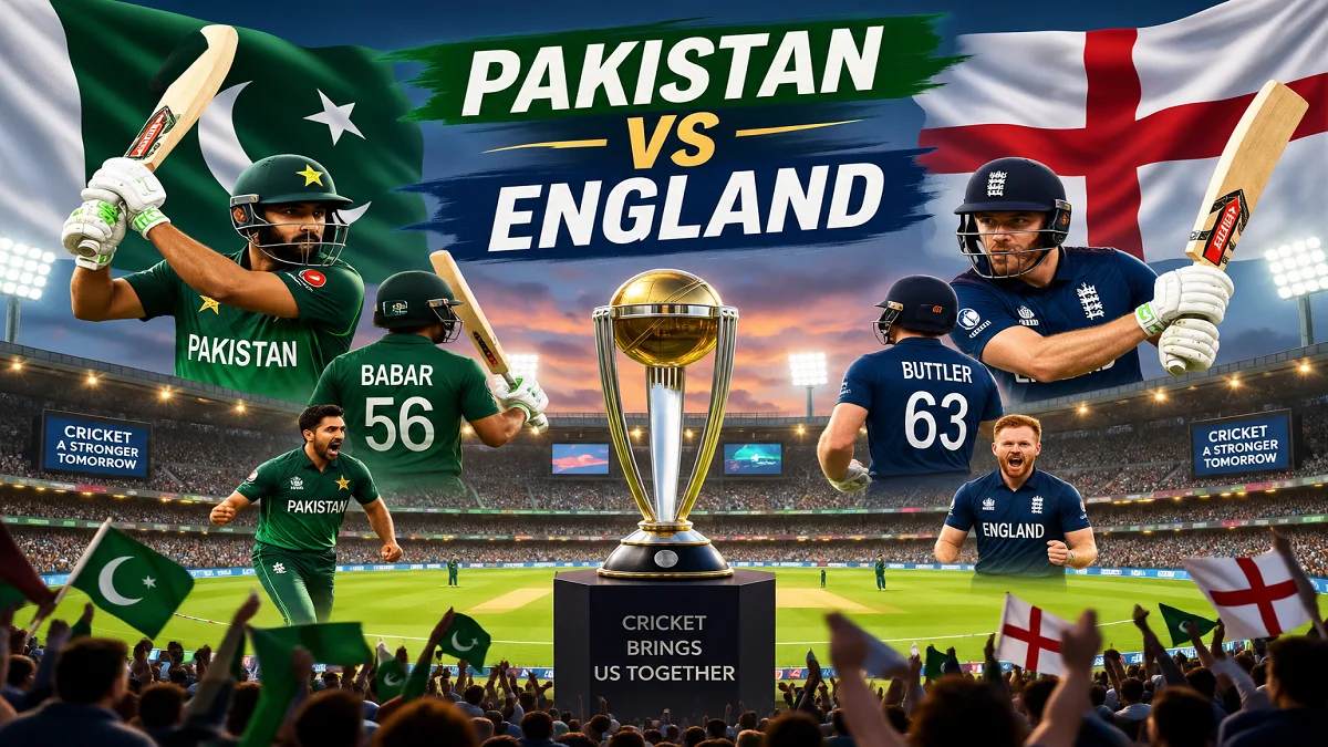 Pakistan vs England ball-by-ball updates and latest cricket news